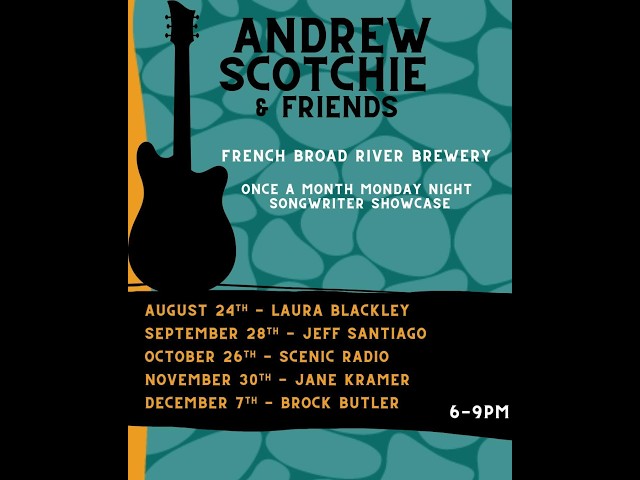 Andrew Scotchie w/ Scenic Radio LIVE at French Broad Brewery - AVL 10-26-2026