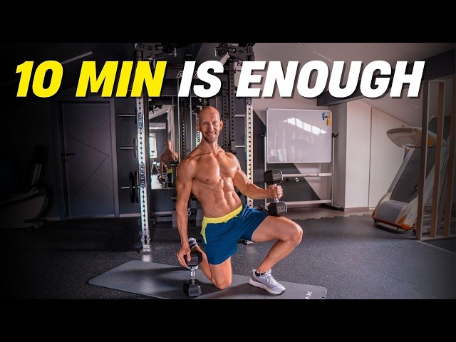 Busy Men: You Only Need 10 Minutes | Full Body Dumbbell Workout