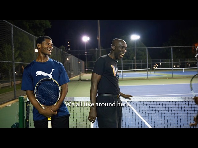 A Night at the Crotona Park Public Tennis Courts