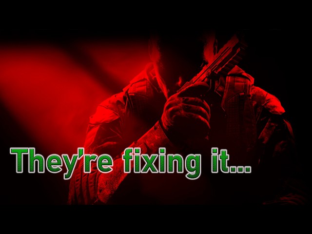 Call of Duty on PC is finally getting fixed...