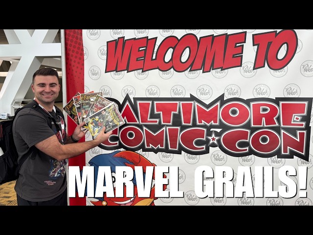 Buying ICONIC Marvel Comics! | Baltimore Comic Con Day 3