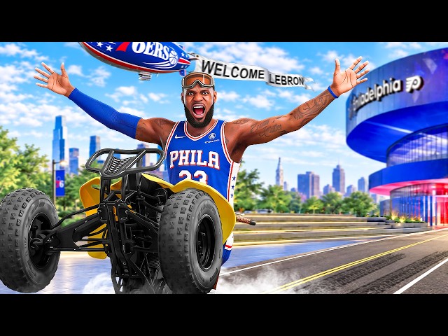 Lebron James SIXERS DEBUT in NBA 2K27 Play Now Online