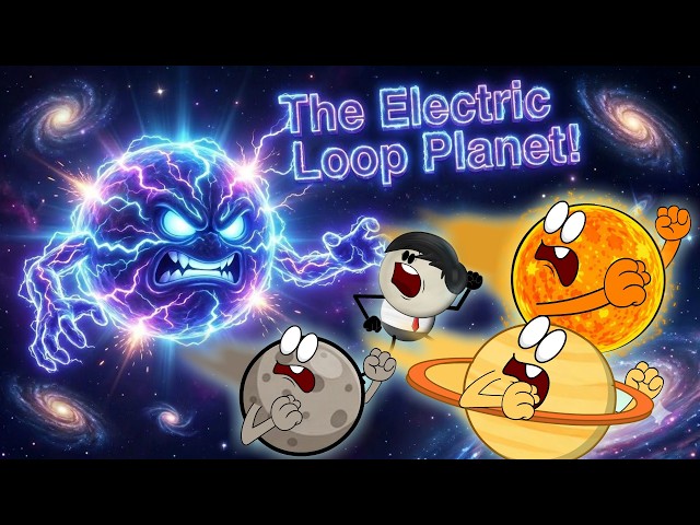 The Electric Loop Planet! | #aumsum #kids #science