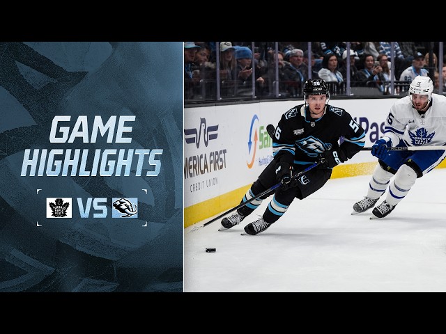 Game Highlights | Utah Mammoth vs. Toronto Maple Leafs 10.13.26