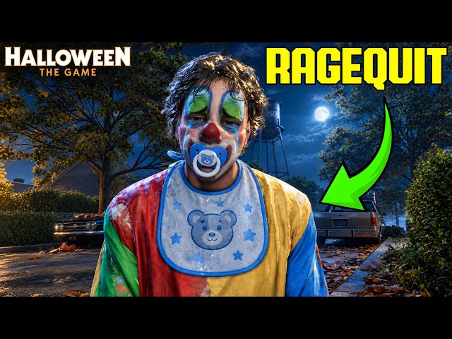 Making This BABY Myers RAGEQUIT In Halloween: The Game