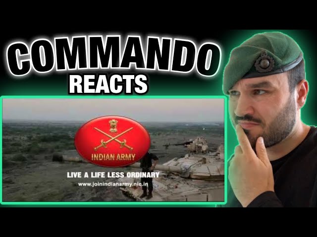 Indian Army Best Ad Featuring Real Officers (British Royal Marine Reacts)
