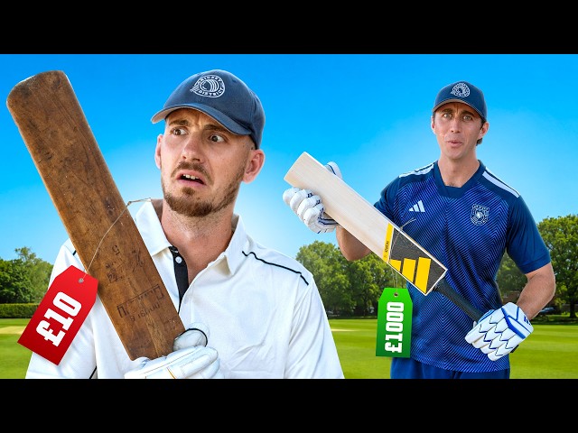 £10 vs £1,000 Cricket Bat