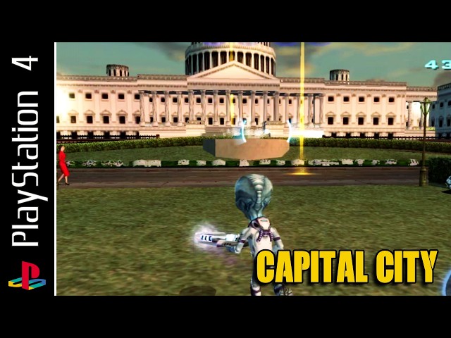 Destroy All Humans! (PS4) | Capital City Side Missions | 100% - Platinum