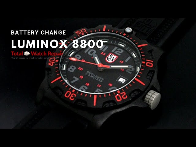 Luminox 8800 Series Battery Replacement
