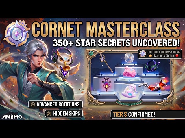 🔥 Cornet TIER S Masterclass:  350+ Stars Egg Emperor Secrets & Tech 🔥