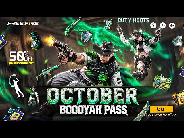 October 2026🔥 Booyah Pass Full Review | Next Month Booyah Pass Free Fire| Free Fire Booyah Pass 2026