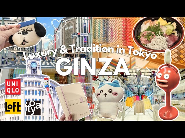 Ginza Tokyo Shopping Vlog👜💕 | Uniqlo, GINZA SIX, Itoya, Toys & Character Goods