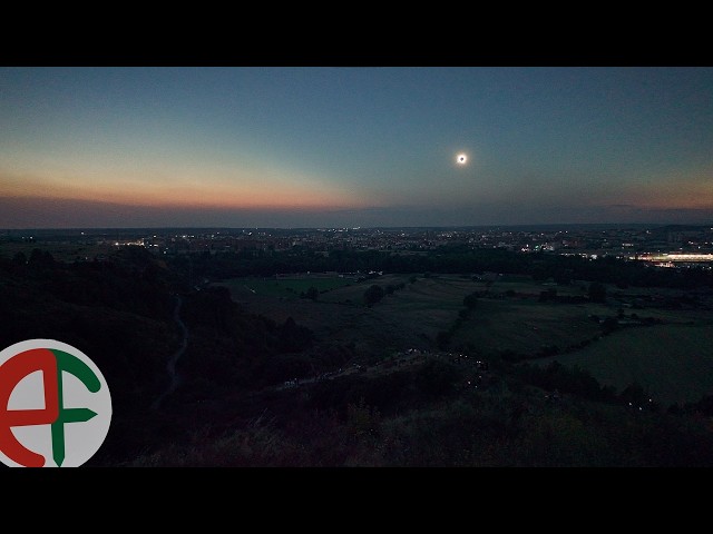 Walk to View the Eclipse: East Hills of León (HDR-Remastered)