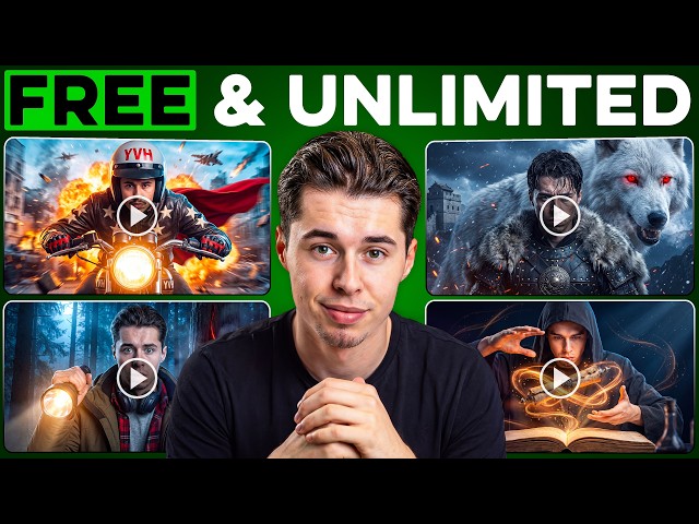 How to Make AI Videos for FREE (Unlimited Technique)