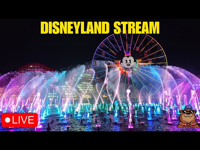 🔴 Live: World of Color Wednesday Stream at Disneyland! - 10/28/26