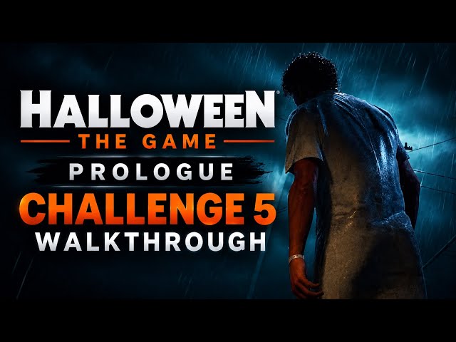 HALLOWEEN: THE GAME | Prologue Challenge 5 "Complete Without Alerting Any Orderlies" Walkthrough