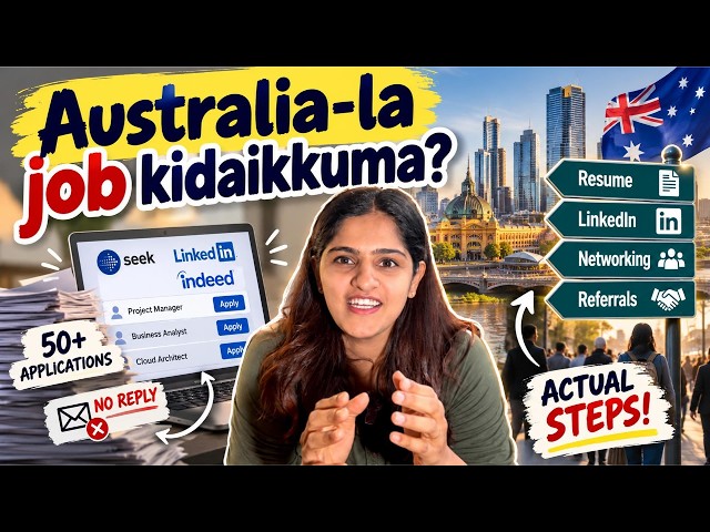 Applying for 50 Jobs in Australia & No Reply? Here's What You're Missing | NRI Life EP 3