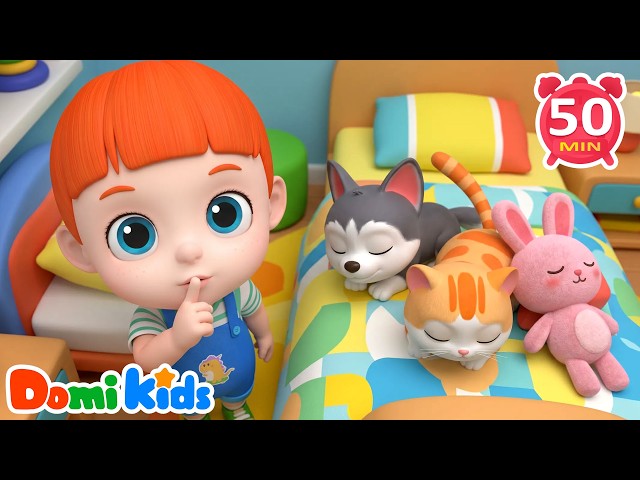 Cute Baby Animal Care Time | Learn To Protect Little Animals | Nursery Rhymes | Domi Kids