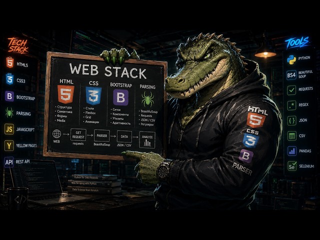 HTML/CSS/Bootstrap/Parsing урок №4