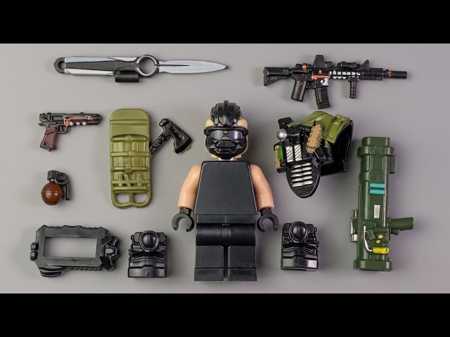 Custom LEGO Delta Force Uluru Operator | Heavy Fortification Engineer Review