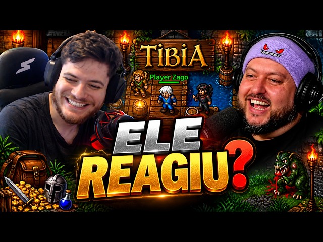 🔥 O MAIOR YOUTUBER DE TIBIA REAGIU AO MEU VÍDEO! @Cateroide
