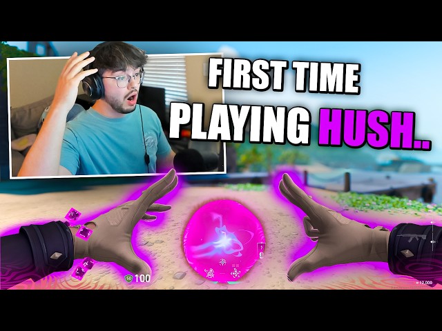 🔴VALORANT FIRST TIME PLAYING HUSH
