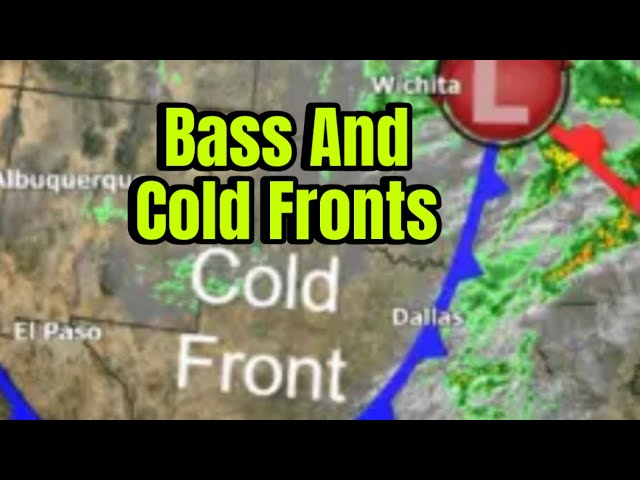 How To Catch Bass After A Cold Front Rolls Through..