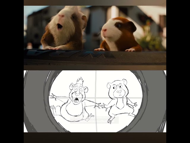 G-Force: Side-by-Side #gforce #animation #guineapig #funny