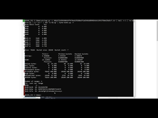 Decoding Obfuscated BASE64 Statistically