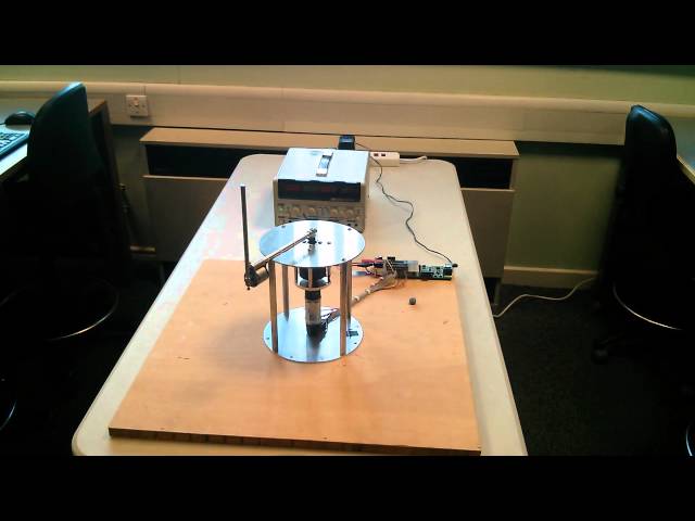 Control of a rotary inverted pendulum