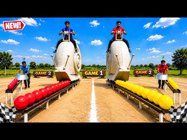 Giant Snail Machine Marathon | Who Wins?