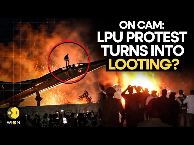 LPU Protest: Campus Mall ‘Looting’ Caught On Camera? Viral Video Sparks Buzz | WION Originals