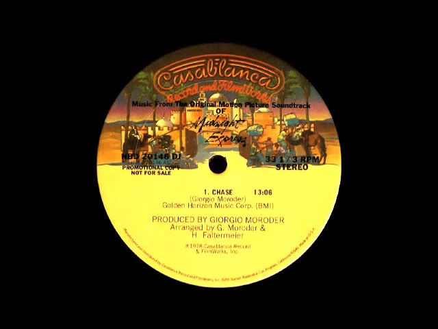 Giorgio Moroder   Chase (Original Mix 1978) Midnight Express Music Film
