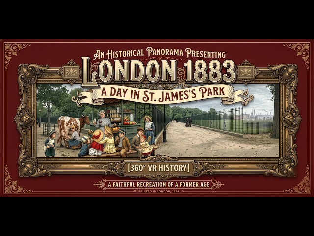 Time Travel to Victorian London (1883) — Immersive 360° VR Experience