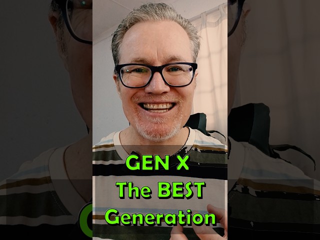 Gen X - BE the BEST Generation! #genx #over50 #over50andthriving #personalgrowth #selfhelp
