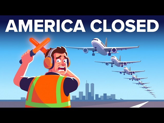 He started his new job at 7:30 AM. By 9:45 AM, he grounded America.