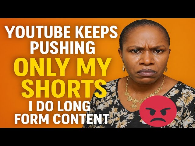 YouTube Keeps Pushing Only My Shorts But I Do Long Form Content - I Caused It 😕😕