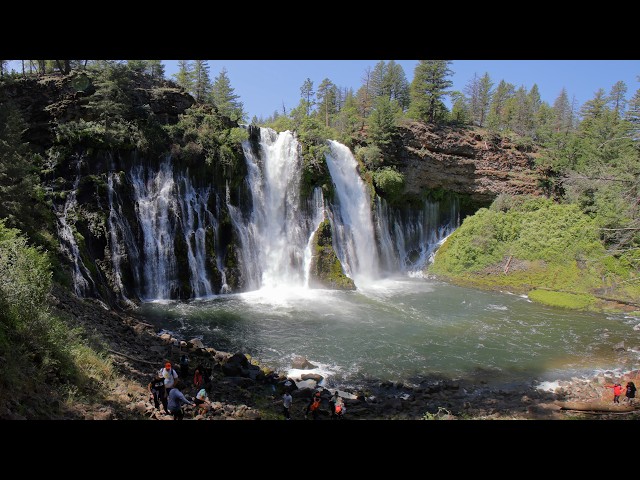 Burney Falls in 8K 3D: California’s Most Beautiful Waterfall (Immersive Experience)