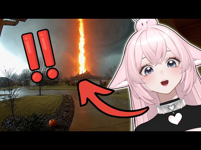 VTuber Reacts to Weather Moments but They Get Increasingly More TERRIFYING!