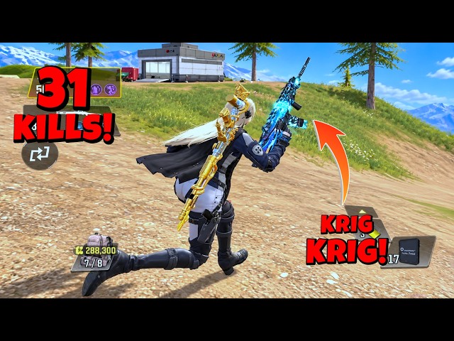 NEW 31 Kills Mythic KRIG KRIG Custom Full Intense CODM BR Gameplay Call of Duty Mobile COD Mobile!