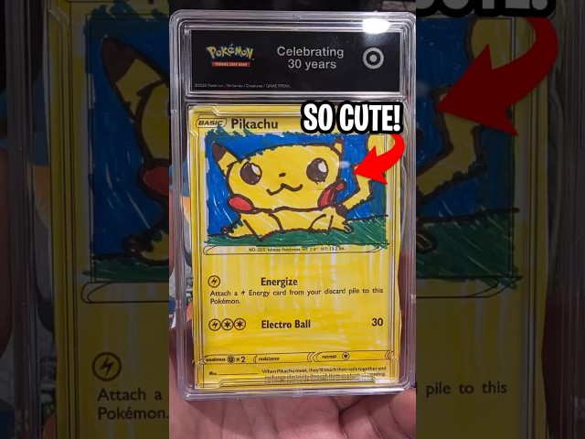The Cutest Pokemon Card Ever Made!