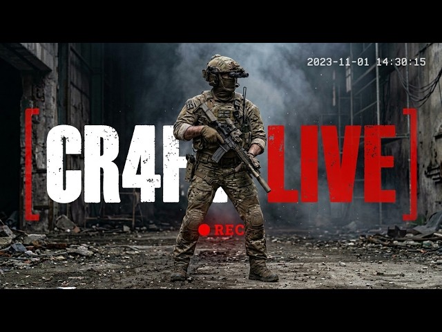 CR4FT CQB| Ultra Realism|BodyCam Live