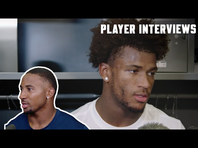 Cowboys Players Discuss Loss to Giants | Player Interviews