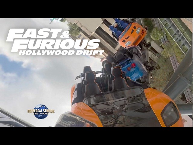 Fast & Furious: Hollywood Drift Full POV | Universal Studios Hollywood