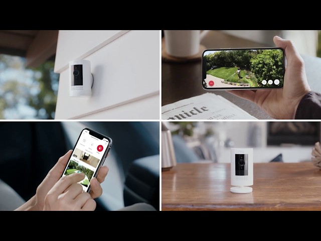 Stick Up Cam by Ring | Super Versatile: Indoor, Outdoor & Even in the Rain