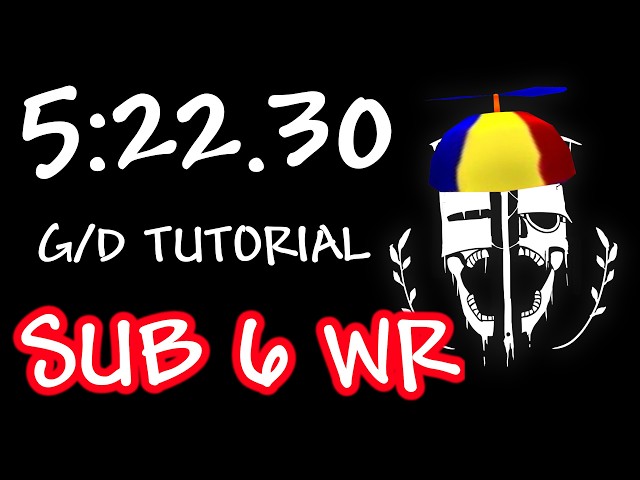 Grave/Digger Tutorial Any% Speedrun World Record in 5:22.30