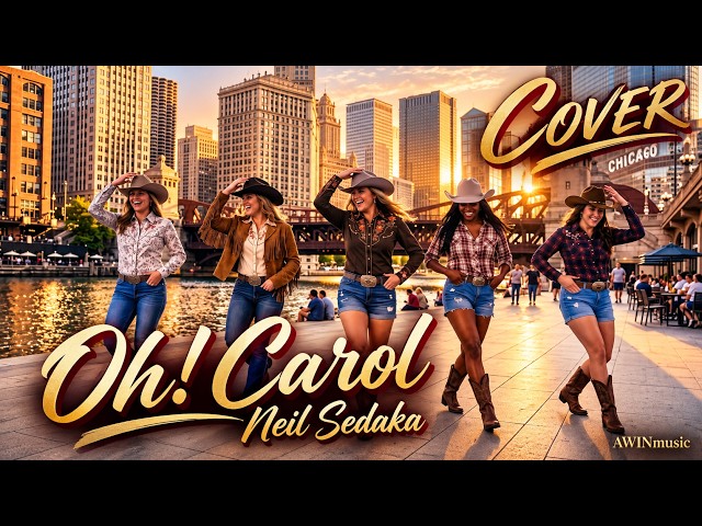 OH! CAROL (Neil Sedaka) Male Cover Classic Country Cha Cha | AWINmusic