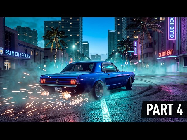 NFS HEAT - Part #4 | Palm City Race 🔥 ULTRA GRAPHICS!