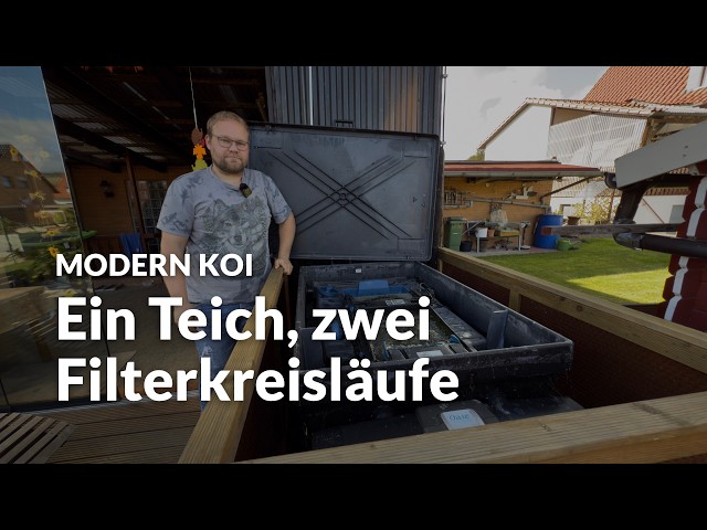 Mirko's filter system that has grown over the years | Modern Koi Blog #8387