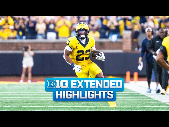 Western Michigan at Michigan | Extended Highlights | Big Ten Football | 9/5/2026